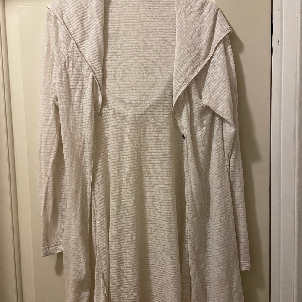 Hard Tail hooded long cardigan